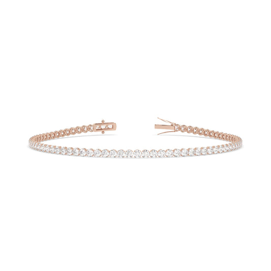 Bracelet Tennis Bracelet 2 tcw Rose