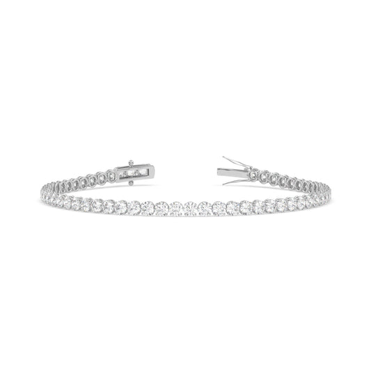 Bracelet Tennis Bracelet 3.0tcw White