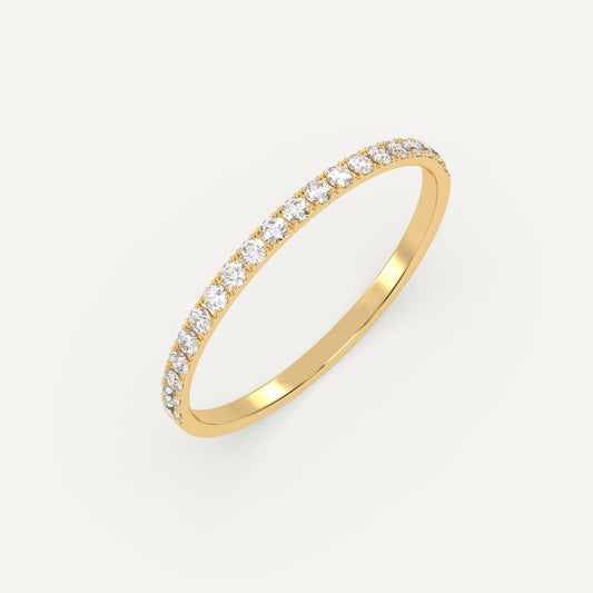 Eternity Ring Half-eternity Yellow 1.4mm