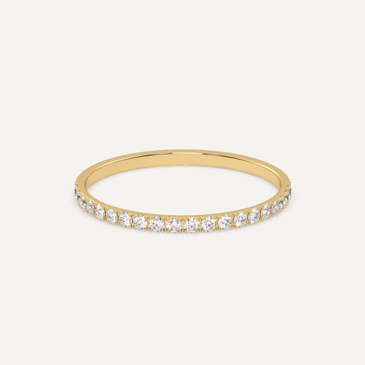 Eternity Ring Half-eternity Yellow 1.4mm