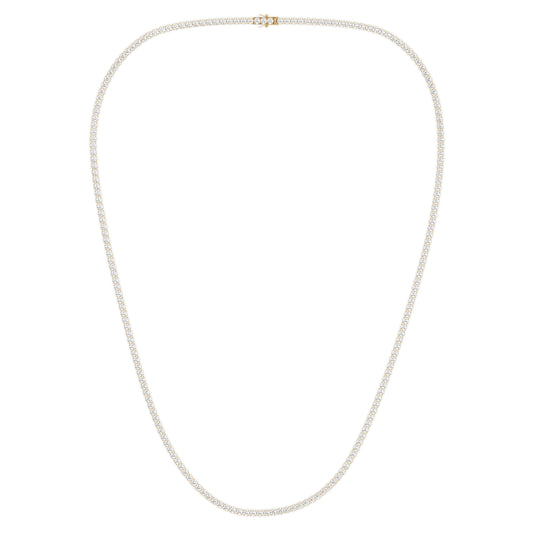 Necklace-Tennis Diamond-1.85mm-Yellow,1.85mm, Yellow