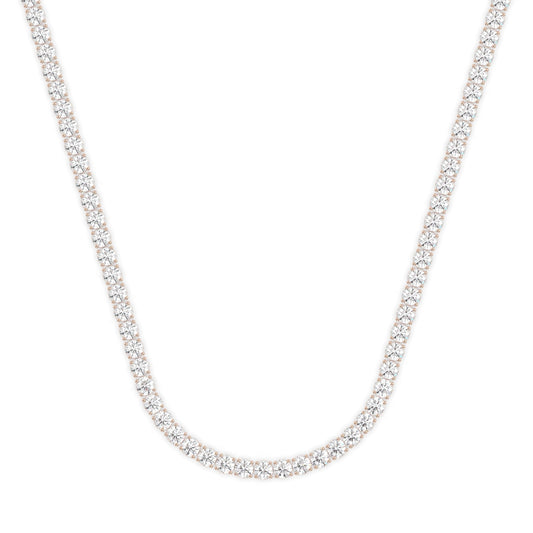 Necklace-Tennis Diamond-2.15mm-Rose,2.15mm, Rose