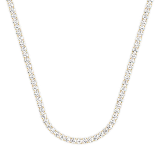 Necklace-Tennis Diamond-2.15mm-Yellow,2.15mm, Yellow