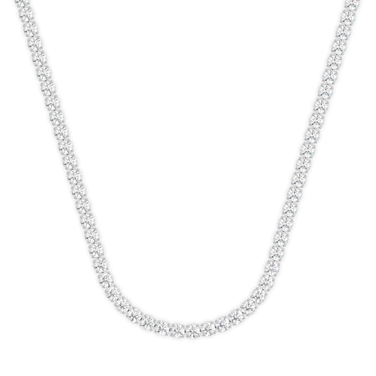 Necklace-Tennis Diamond-2.30mm-White,2.30mm, White