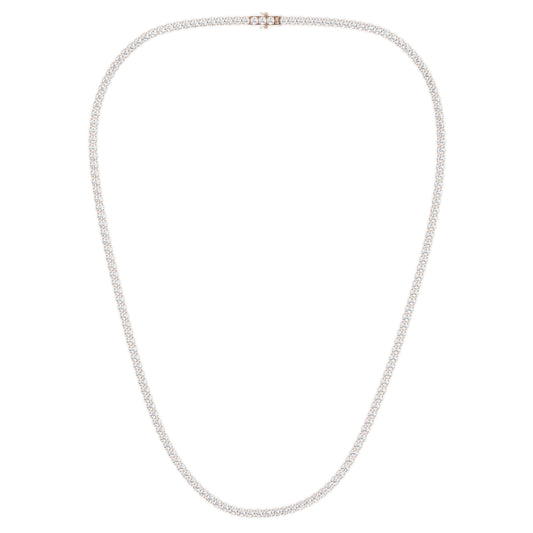 Necklace-Tennis Diamond-2.30mm-Rose,2.30mm, Rose
