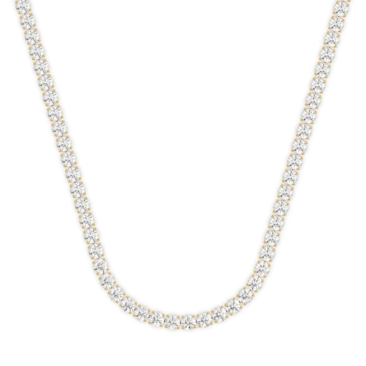 Necklace-Tennis Diamond-2.50mm-Yellow,2.50mm, Yellow