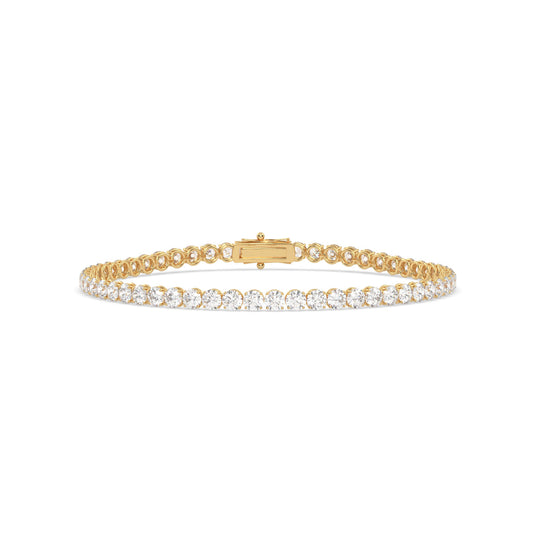 Bracelet Tennis Bracelet 3.0tcw Yellow