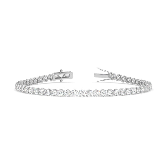 Bracelet Tennis Bracelet 5.0tcw White