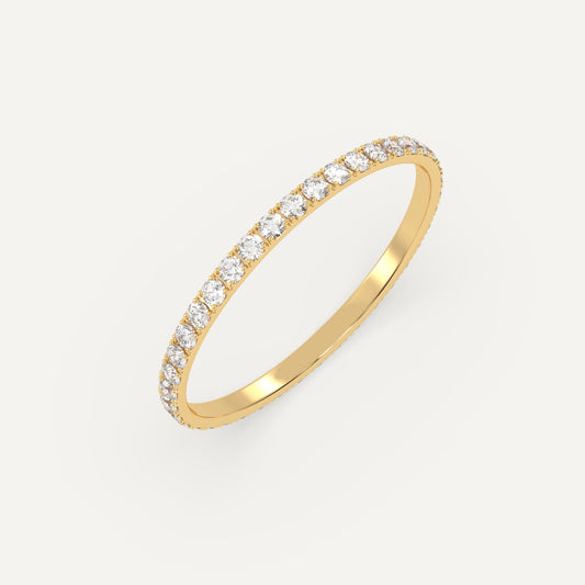 Eternity Ring Full eternity Yellow 1.4mm