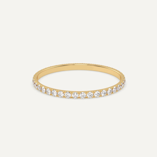 Eternity Ring Full eternity Yellow 1.4mm