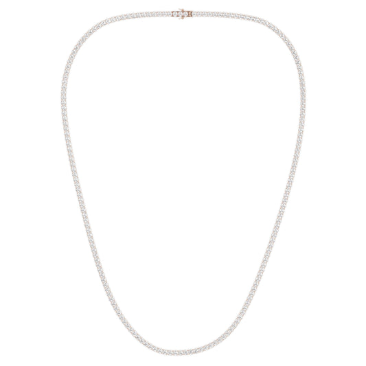 Necklace-Tennis Diamond-2.15mm-Rose,2.15mm, Rose