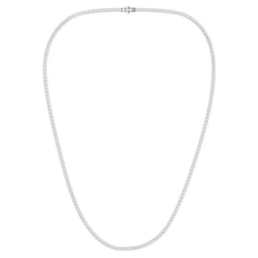 Necklace-Tennis Diamond-2.15mm-White,2.15mm, White