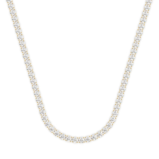 Necklace-Tennis Diamond-2.30mm-Yellow,2.30mm, Yellow