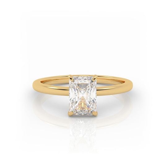 Solitaire Ring The Radiant Solitaire Yellow